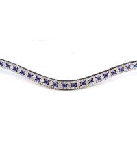 Blue and Silver Crystal Browband