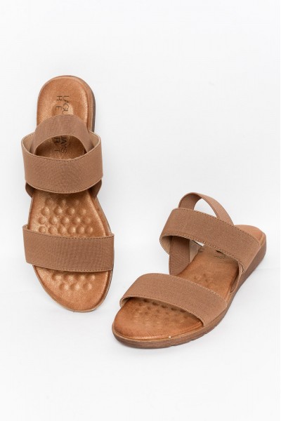 Jools Camel Woven Sandal