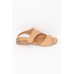 Alyssa Tan Leather Sandal