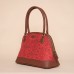 Falaknuma Red Jali Dome Shaped Bag