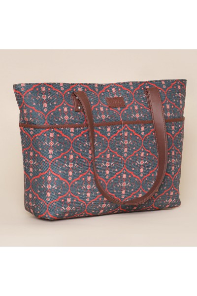 Sheesh Mahal Jaali Motif Tote Bag